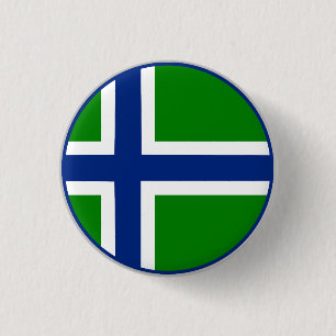 Bóton Redondo 2.54cm Bandeira de South Uist
