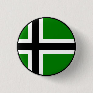 Bóton Redondo 2.54cm Bandeira de Vinlândia