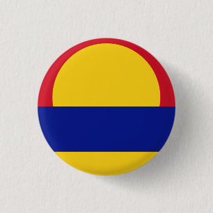 Bóton Redondo 2.54cm Bandeira do Atol Palmyra