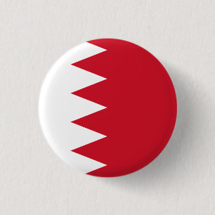 Bóton Redondo 2.54cm Bandeira do Bahrein