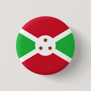 Bóton Redondo 2.54cm Bandeira do Burundi, Bandeira do Burundi