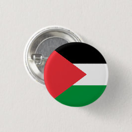 Bóton Redondo 2.54cm bandeira do Estado Palestino