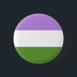 Bóton Redondo 2.54cm bandeira do genderqueer<br><div class="desc">xoxo.</div>