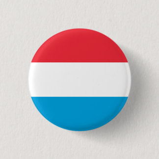 Bóton Redondo 2.54cm Bandeira do Luxemburgo