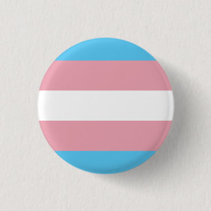 Bóton Redondo 2.54cm Bandeira do orgulho do Transgender