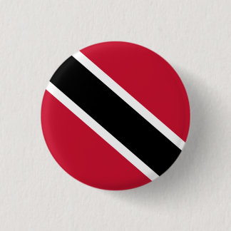 Bóton Redondo 2.54cm Bandeira nacional de Trinidad e Tobago
