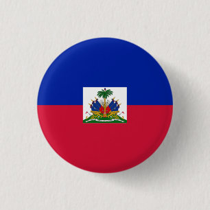 Bóton Redondo 2.54cm Bandeira nacional do Haiti