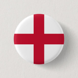 Bóton Redondo 2.54cm Bandeira Nacional Inglaterra