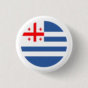 Bóton Redondo 2.54cm Bandeira Patriótica de Adjara