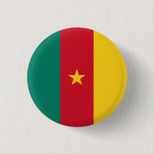 Bóton Redondo 2.54cm Bandeira Patriótica do Camarão