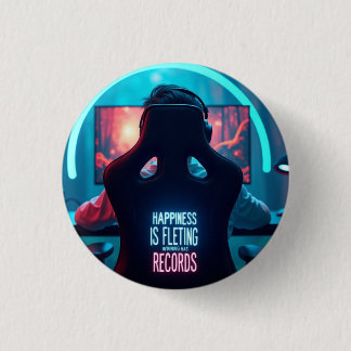 Bóton Redondo 2.54cm Bar Mat: Ganhar tem registros