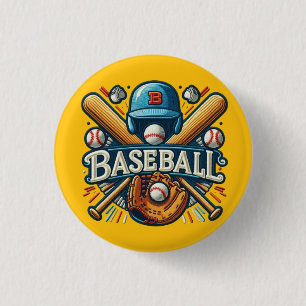 Bóton Redondo 2.54cm Baseball Classic Essentials / Legenda Retroativa d