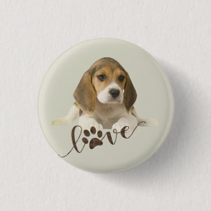 Bóton Redondo 2.54cm Beagle