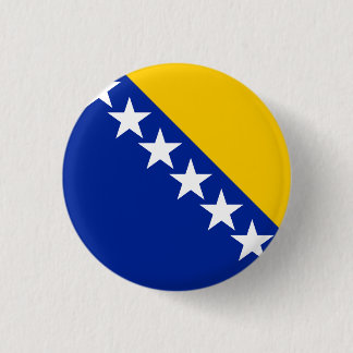 Bóton Redondo 2.54cm BiH Flag Coaster