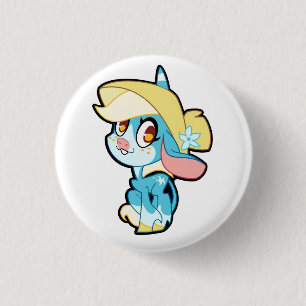 Bóton Redondo 2.54cm Billie em um botão