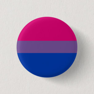 Bóton Redondo 2.54cm Bisexual Pride Flag Badge