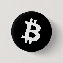 Bitcoin Pin Button (Small)