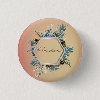 Bóton Redondo 2.54cm Bonita Legal Com Seu Nome