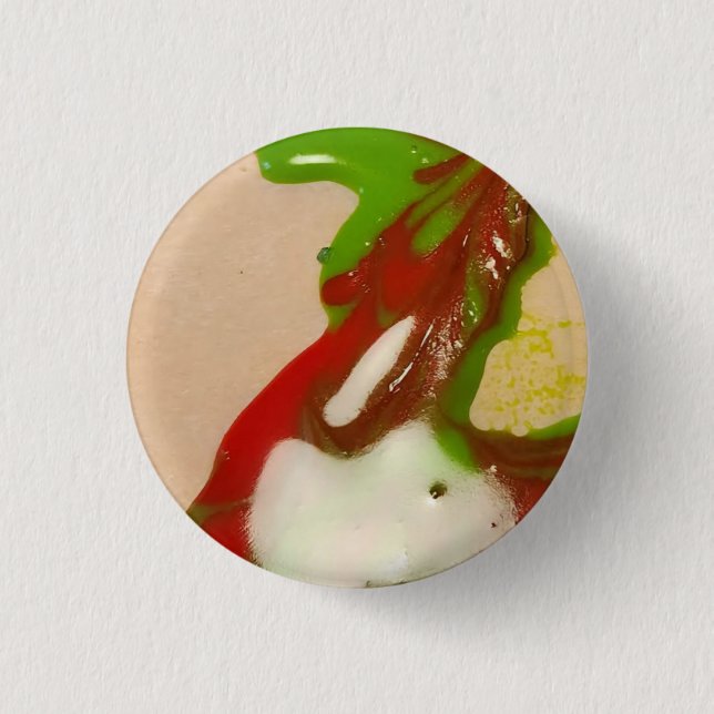 Bóton Redondo 2.54cm Botão (Frente)