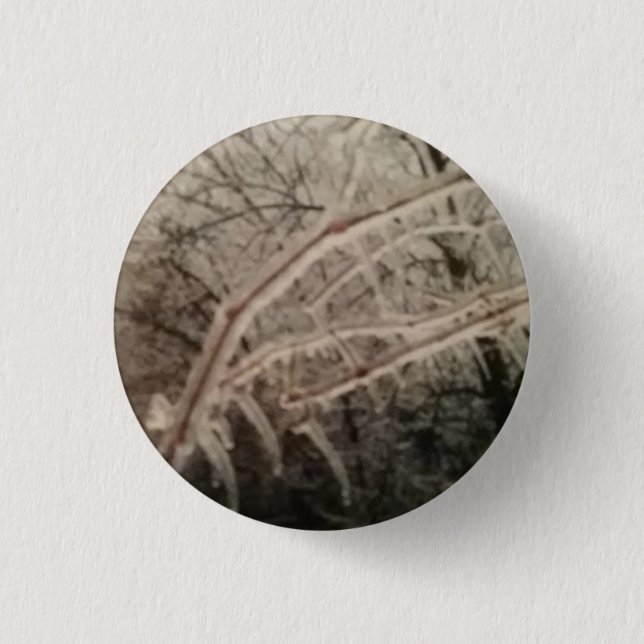 Bóton Redondo 2.54cm Botão (Frente)