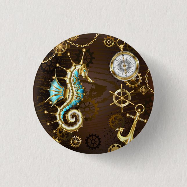 Bóton Redondo 2.54cm Botão (Frente)