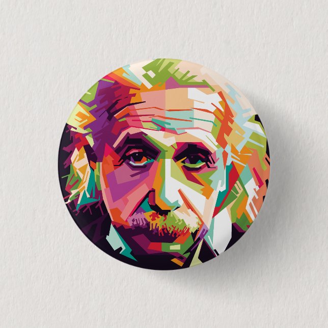 Bóton Redondo 2.54cm Botão (Frente)