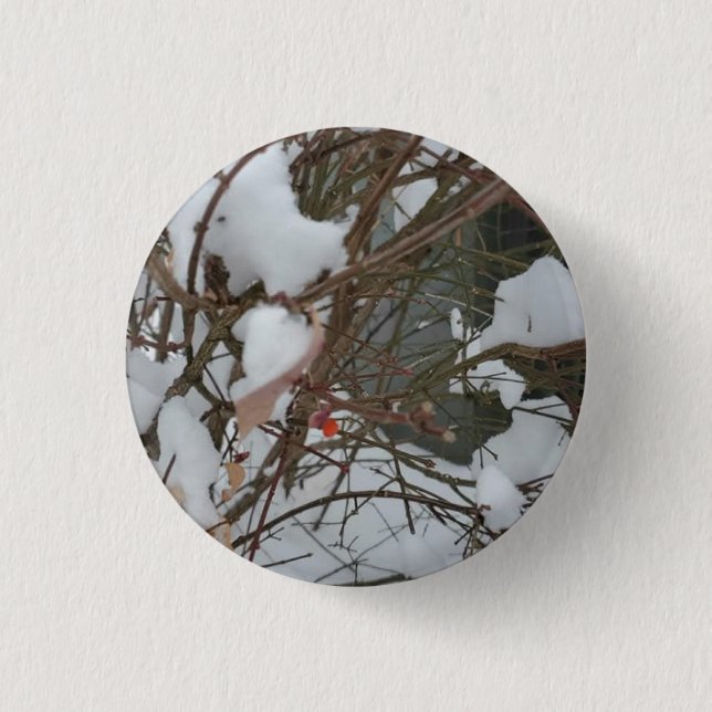 Bóton Redondo 2.54cm Botão (Frente)