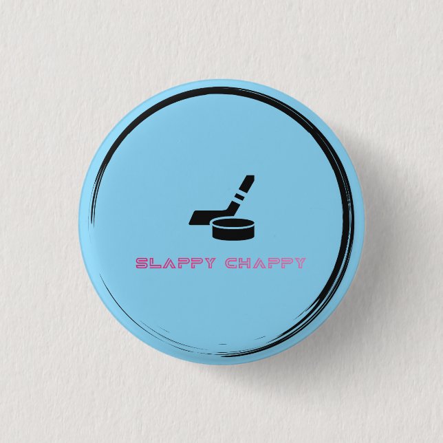 Bóton Redondo 2.54cm botão (Frente)