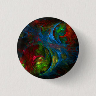 Bóton Redondo 2.54cm Botão Abstrato de Arte Gênesis (redondo)