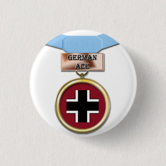 Bóton Redondo 2.54cm Botão alemão da medalha do ás