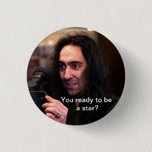 Bóton Redondo 2.54cm Botão ansioso de Francis