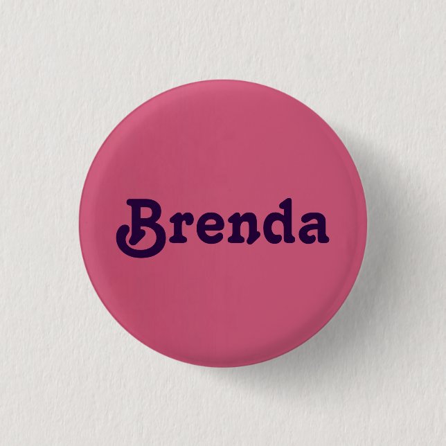Bóton Redondo 2.54cm Botão Brenda (Frente)