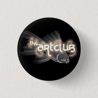 Bóton Redondo 2.54cm Botão cinzento dos peixes