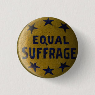 Bóton Redondo 2.54cm Botão comemorativo do Pin do Suffragette históri