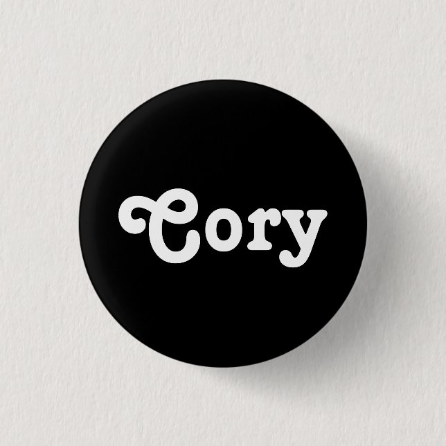 Bóton Redondo 2.54cm Botão Cory (Frente)