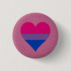 Bóton Redondo 2.54cm Botão da bandeira do Bisexuality