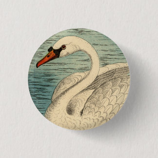 Bóton Redondo 2.54cm Botão da cisne