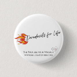 Bóton Redondo 2.54cm Botão Daredevil Ranch de Redenção