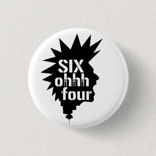 Bóton Redondo 2.54cm Botão de 604 Oiii