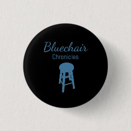 Bóton Redondo 2.54cm Botão de Bluechair