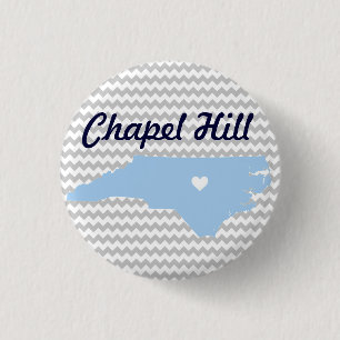 Bóton Redondo 2.54cm Botão de Chapel Hill