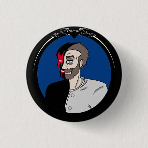 Bóton Redondo 2.54cm Botão de Cor de Renfield do R.M.