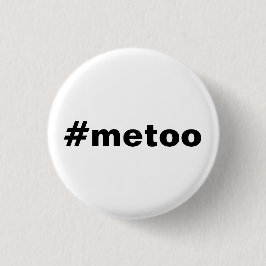Bóton Redondo 2.54cm botão de energia feminista #metoo girl