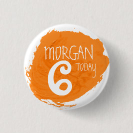 Bóton Redondo 2.54cm Botão de idade da pintura do grupo de arte dab lar