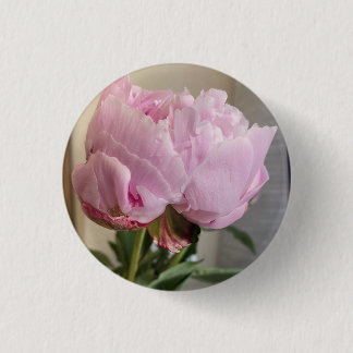 Bóton Redondo 2.54cm Botão de Pensão Rosa