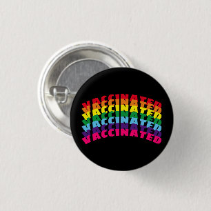 Bóton Redondo 2.54cm Botão de pin moderno do orgulho negro do arco-ír