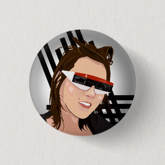 Bóton Redondo 2.54cm Botão de Wahnie