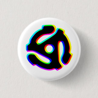 Bóton Redondo 2.54cm Botão do adaptador de gravação de 45 RPM