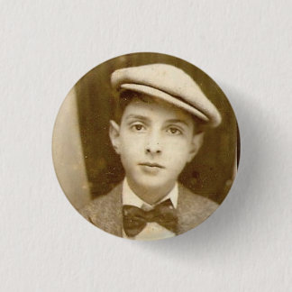 Bóton Redondo 2.54cm "Botão do amigo pequeno"