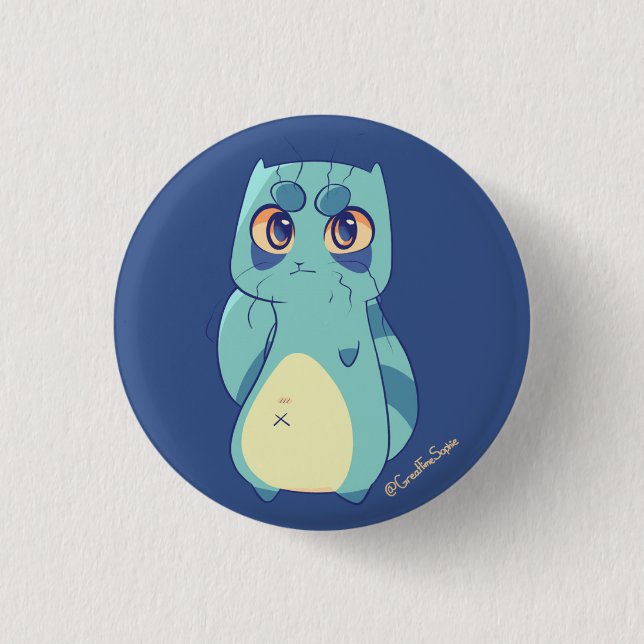 Bóton Redondo 2.54cm Botão do ARAUTO (Frente)